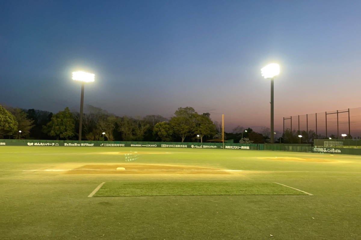 野球場の外観