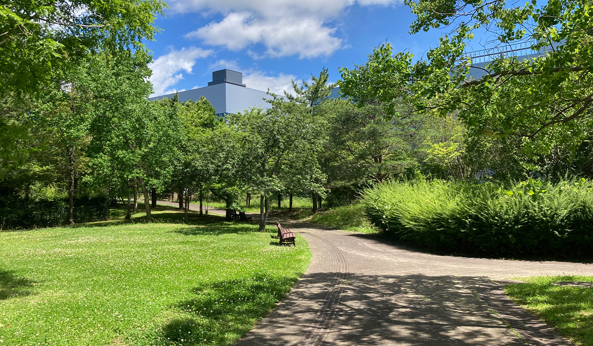 テクノ公園の外観